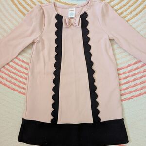 Gymboree Pink Dress with Black Accents
